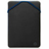 Laptop Cover Hewlett Packard Blue Black Reversible 15,6"