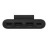 USB Hub Belkin BUZ001BT2MBKB7 Black