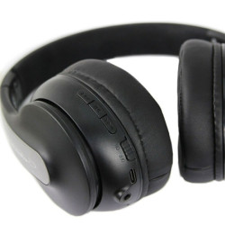 Headphones with Microphone Esperanza EH240 Black