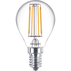 Spherical LED Light Bulb Philips Equivalent E14 40 W F (4000 K)