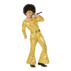 Costume for Children Disco Golden (2 Pieces) (2 pcs)