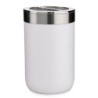 Toothbrush Holder White Silver Plastic 7,7 x 11,2 x 7,7 cm (6 Units)