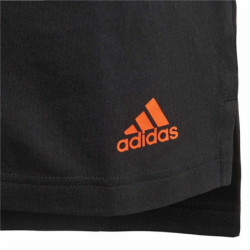 Child's Short Sleeve T-Shirt Adidas Black