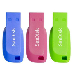 Pendrive SanDisk SDCZ50C-032G-B46T USB 2.0 32 GB (3 uds) 32 GB