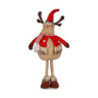 Christmas Reindeer Red Brown 24 x 63 x 27 cm