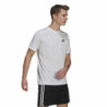 Men’s Short Sleeve T-Shirt AEROREADY Adidas Designed To Move  White