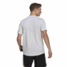 Men’s Short Sleeve T-Shirt AEROREADY Adidas Designed To Move  White