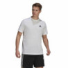 Men’s Short Sleeve T-Shirt AEROREADY Adidas Designed To Move  White