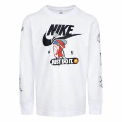 Children’s Sweatshirt without Hood Nike Snowboarding White