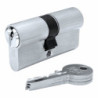 Cylinder IFAM F5S3030NC nickel European Silver Brass Short camlock (60 mm)