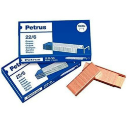 Staples Petrus 22/6 6 mm (25 Units)