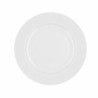 Flat plate Bidasoa Glacial Ceramic White (25 cm) (Pack 6x)