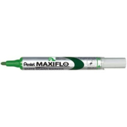 Liquid chalk marker Pentel Maxiflo MWL-5S Green (12 Pieces)