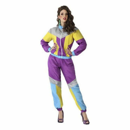 Costume for Adults Purple 80s