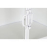 Console DKD Home Decor White Metal Crystal 120 x 35 x 80 cm