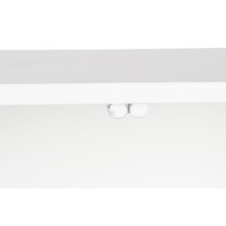 Console DKD Home Decor White Metal Crystal 120 x 35 x 80 cm