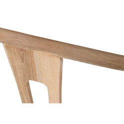 Stool DKD Home Decor Natural Teak 52 x 55 x 98 cm