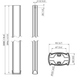 Holder Vogel's 7225300 Black