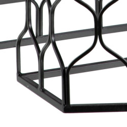 Hall Crystal Black Metal (2 Units)