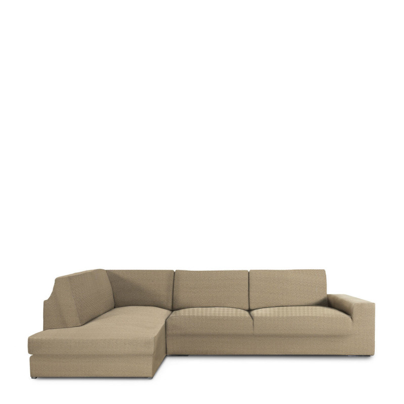 Sofa Cover Eysa JAZ Beige 110 x 120 x 500 cm