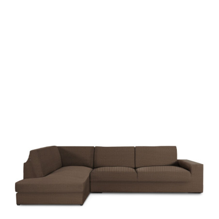 Sofa Cover Eysa JAZ Brown 110 x 120 x 500 cm