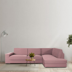 Sofa Cover Eysa JAZ Pink 110 x 120 x 500 cm