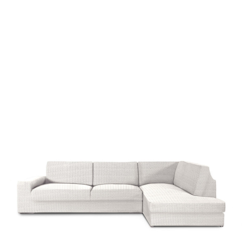 Sofa Cover Eysa JAZ White 110 x 120 x 500 cm