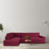 Sofa Cover Eysa JAZ Burgundy 110 x 120 x 500 cm