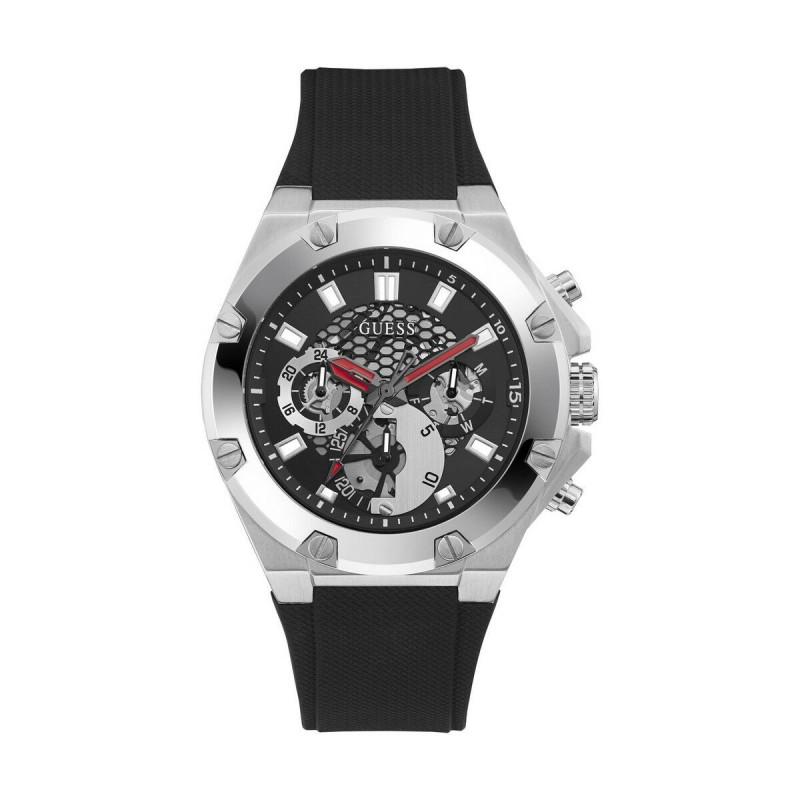 Men's Watch Guess GW0334G1 Black (Ø 46 mm)