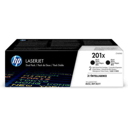 Original Toner HP 201X Black (2 Units)