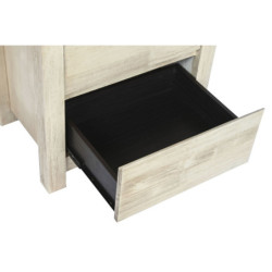 Nightstand Home ESPRIT Natural Acacia 60 x 42 x 60 cm