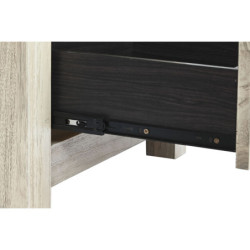 Nightstand Home ESPRIT Natural Acacia 60 x 42 x 60 cm