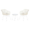 Table set with 2 chairs DKD Home Decor 56 x 57,5 x 82 cm