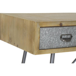 Console DKD Home Decor Fir Grey Metal (120 x 48.5 x 78 cm)