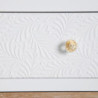 Sideboard MISS DAISY Natural Pine White 80 x 40 x 80 cm