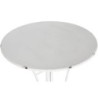 Table set with 2 chairs Home ESPRIT White 60 x 60 x 70 cm