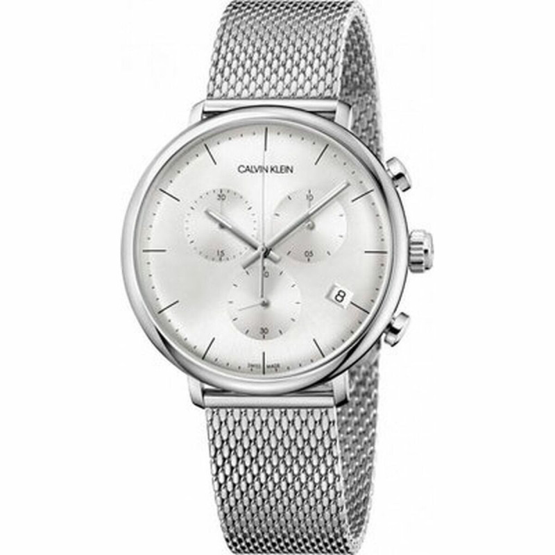 Men's Watch Calvin Klein HIGH NOON Silver (Ø 43 mm)