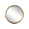 Wall mirror Home ESPRIT Golden Wood Mirror Romantic 103 x 8,5 x 103 cm