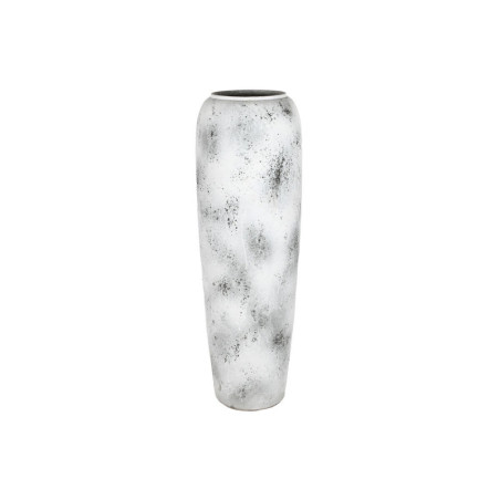 Vase Home ESPRIT White Black Ceramic 36 x 36 x 120 cm