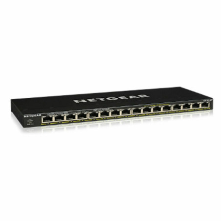 Switch Netgear GS316P-100EUS RJ-45x16 Black