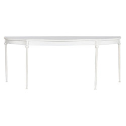 Console Home ESPRIT Yellow White Metal 196 x 44 x 81 cm