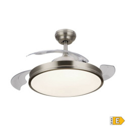 Ceiling Fan with Light Philips Atlas 35 W 28 W 4500 Lm nickel (2700 K)