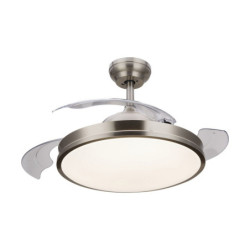 Ceiling Fan with Light Philips Atlas 35 W 28 W 4500 Lm nickel (2700 K)