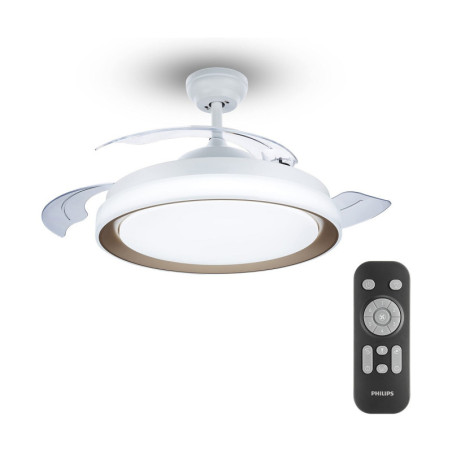 Ceiling Fan with Light Philips Atlas Golden 35 W 28 W 4500 Lm (2700 K)