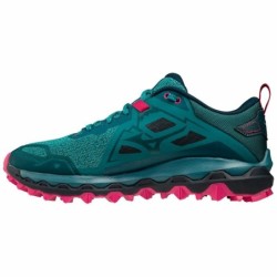 Sports Trainers for Women Mizuno Wave Mujin 8 Turquoise