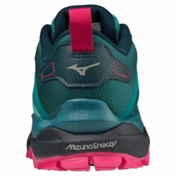 Sports Trainers for Women Mizuno Wave Mujin 8 Turquoise