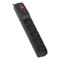 Power Socket - 5 sockets with Switch HSK Data ALP-ACARF5 (5 m)