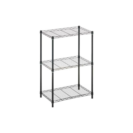 Shelves 56 x 35 x 80 cm Black Metal Plastic