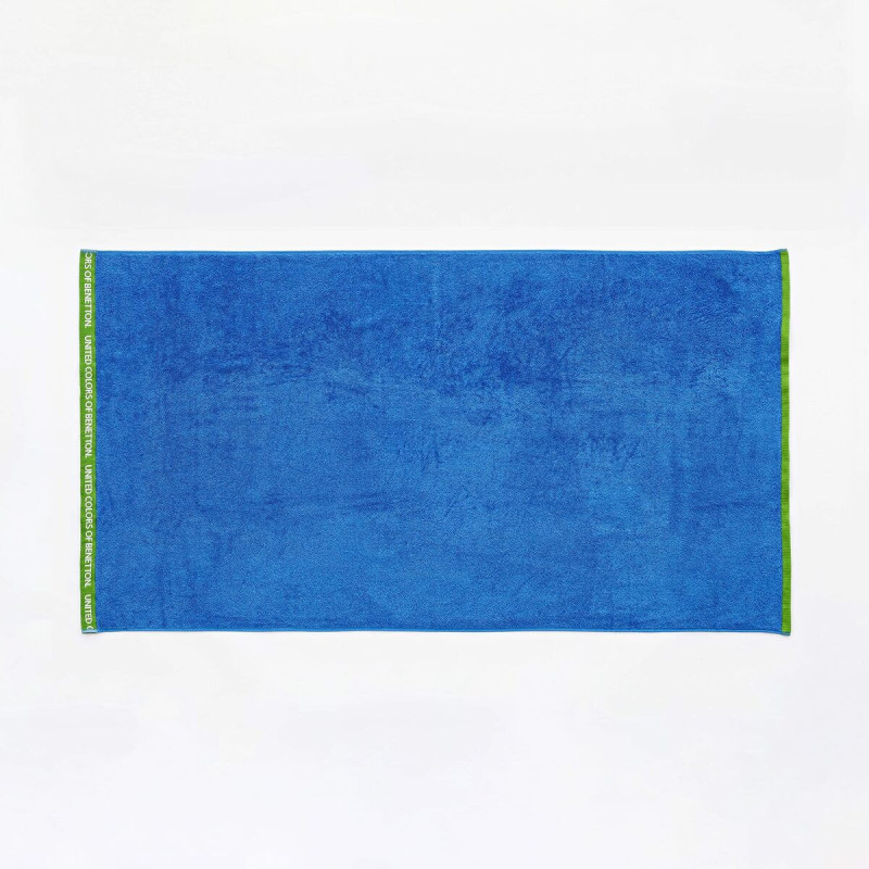 Beach Towel Benetton BE143 Blue 160 x 90 cm