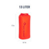 Waterproof Sports Dry Bag Sea to Summit Ultra-Sil Orange 13 L